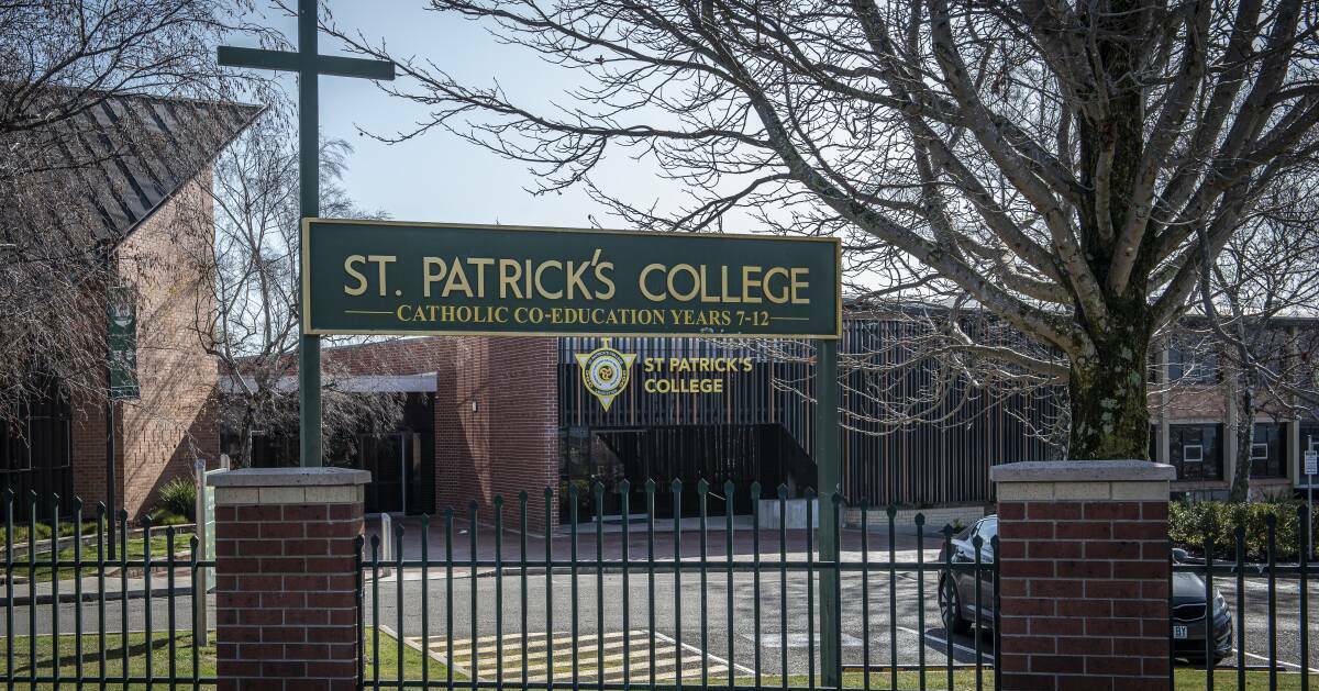 A spokesperson confirmed a St Patrick's staff member has been charged with child sex offences by police. Picture by Craig George