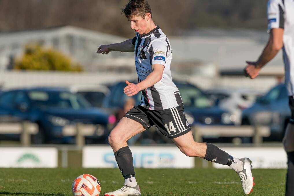 James Hawes in action for Launceston City in 2022. Picture by Phillip Biggs 