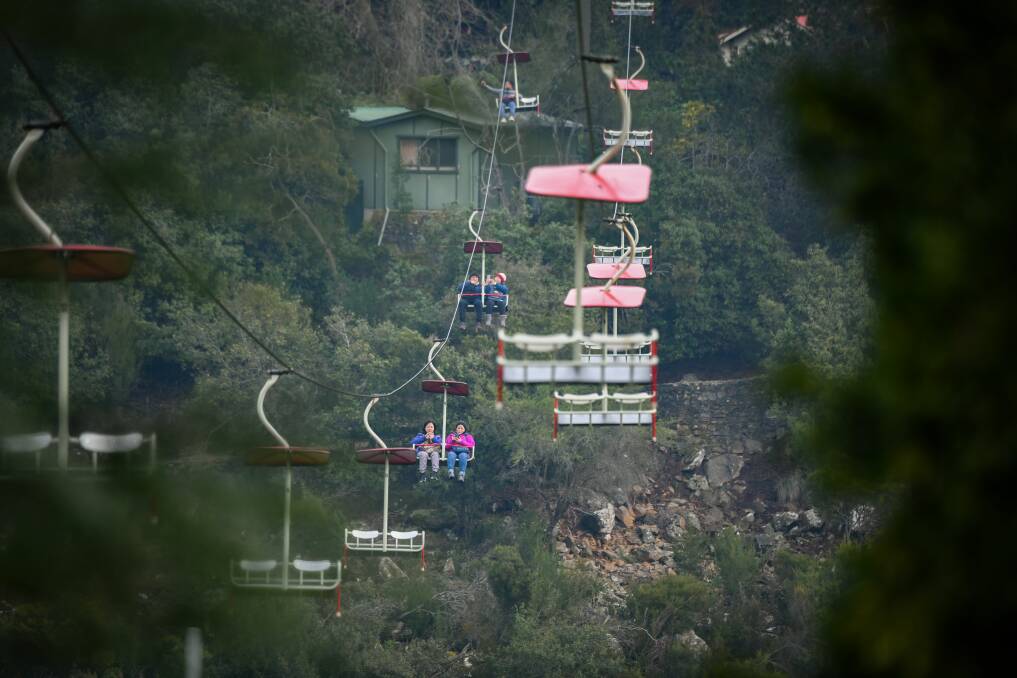 A new chairlift at Cataract Gorge is back on the council agenda. Picture by Paul Scambler