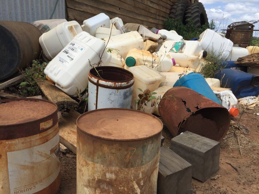 NRM North launched a new initiative to collect unwanted chemical waste for free. File picture