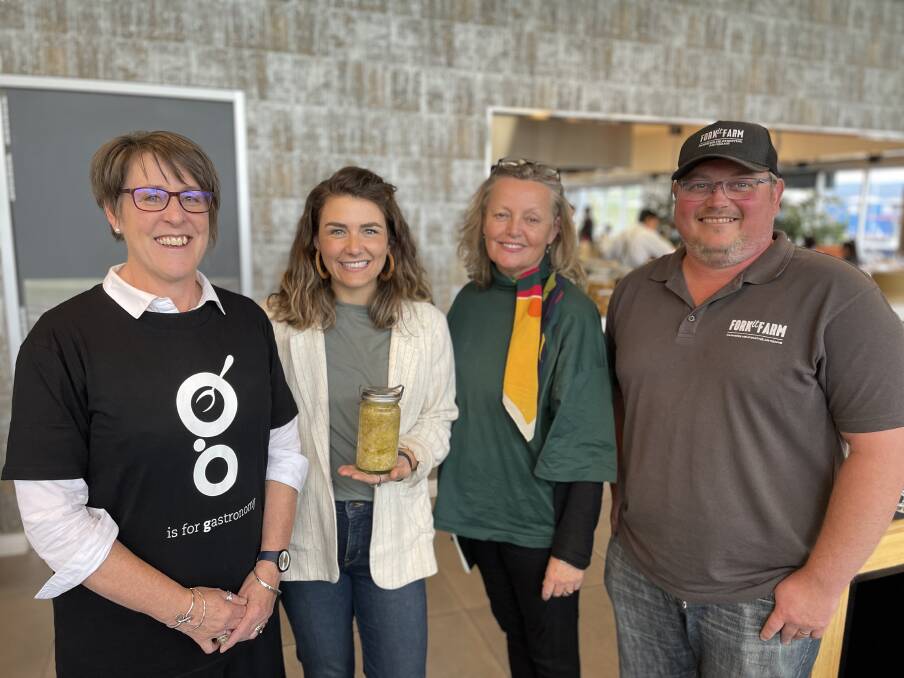AgriCULTURED chair Caro Brown, events coordinator Lauren Brown, agriCULTURED executive producer Sarah Blacklock and Fork it Farm owner Daniel Crocker at the agriCULTURED 2024 launch. Picture by Duncan Bailey