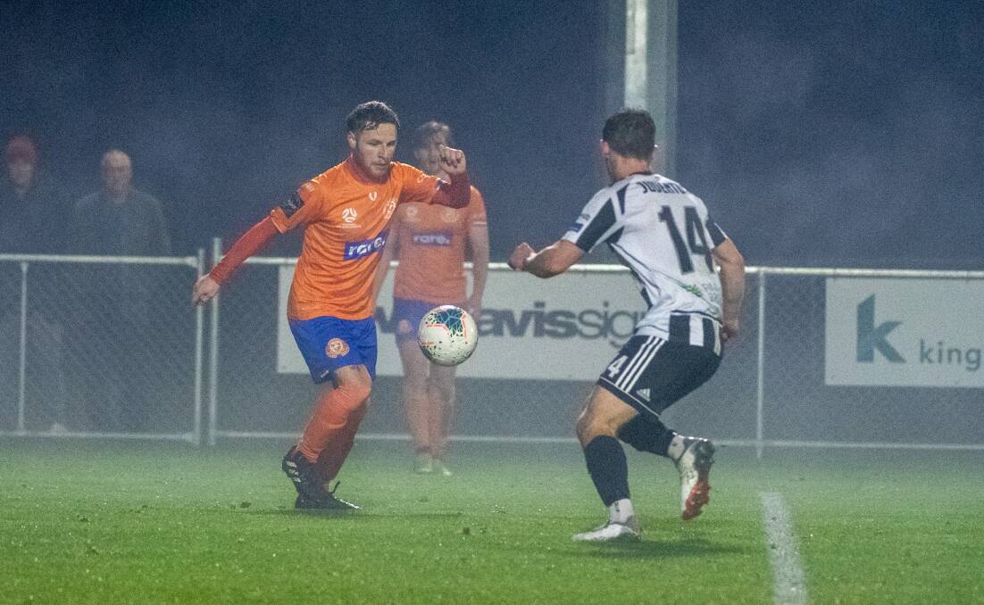 Riverside Olympic and Launceston City will stage the NPL Tasmania season-opener on Friday. Picture by Paul Scambler