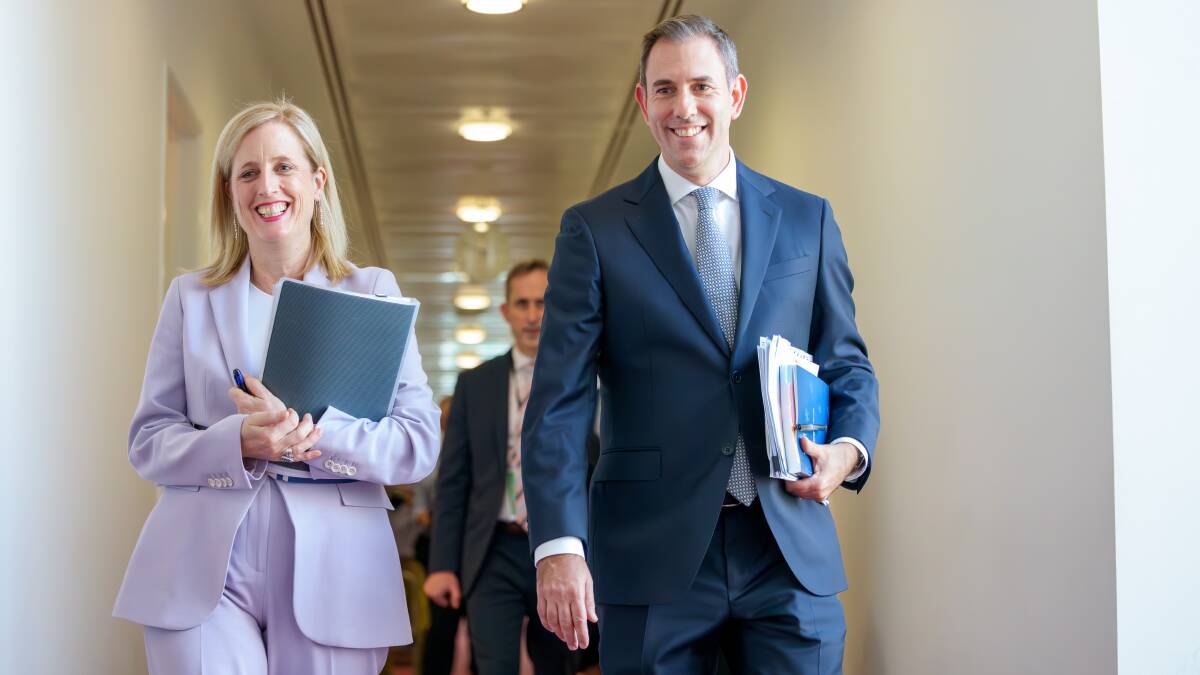 Finance Minister Katy Gallagher and Treasurer Jim Chalmers have revealed almost $10 billion of savings and reprioritised spending in the Mid-Year Economic and Fiscal Outlook. Picture by Sitthixay Ditthavong