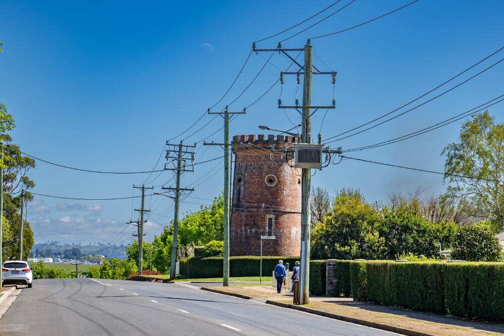 The Evandale water tower. Picture by Rod Thompson. 
