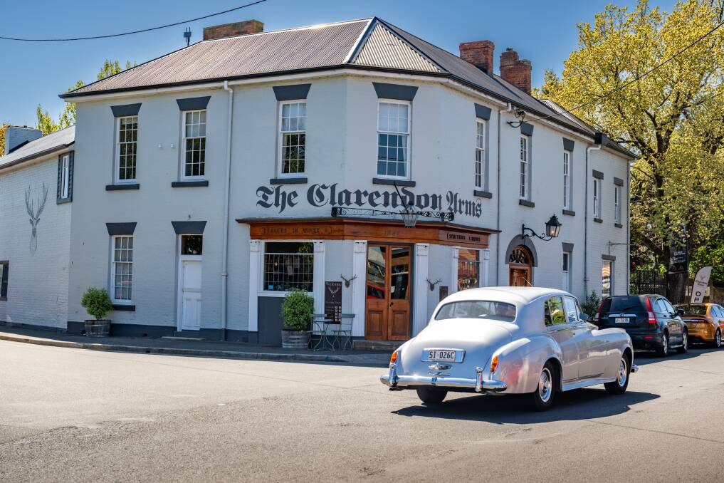The Clarendon Arms hotel in Evandale. Picture by Rod Thompson. 