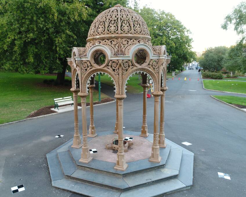 Launceston's Jubilee Drinking Fountain is getting a "full restoration" by the council. Supplied picture