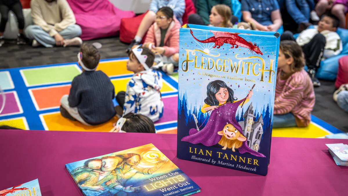 Childrens author Lian Tanner's book launch at Launceston Library. Picture by Craig George
