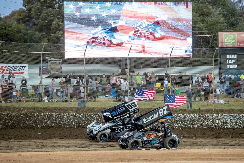 American challengers. Carson Macedo #99 and Diominc Scelzi #97 are ready and willing to take on the Aussies. Picture: Angryman Photography