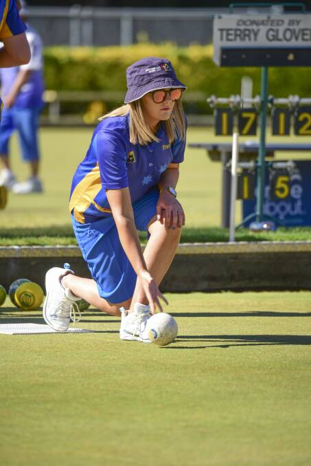 COOL: Trevallyn's Bree Mabb plays off against Kings Meadows. Trevallyn face the minor premiers North Launceston in the second semi. Picture: Paul Scambler