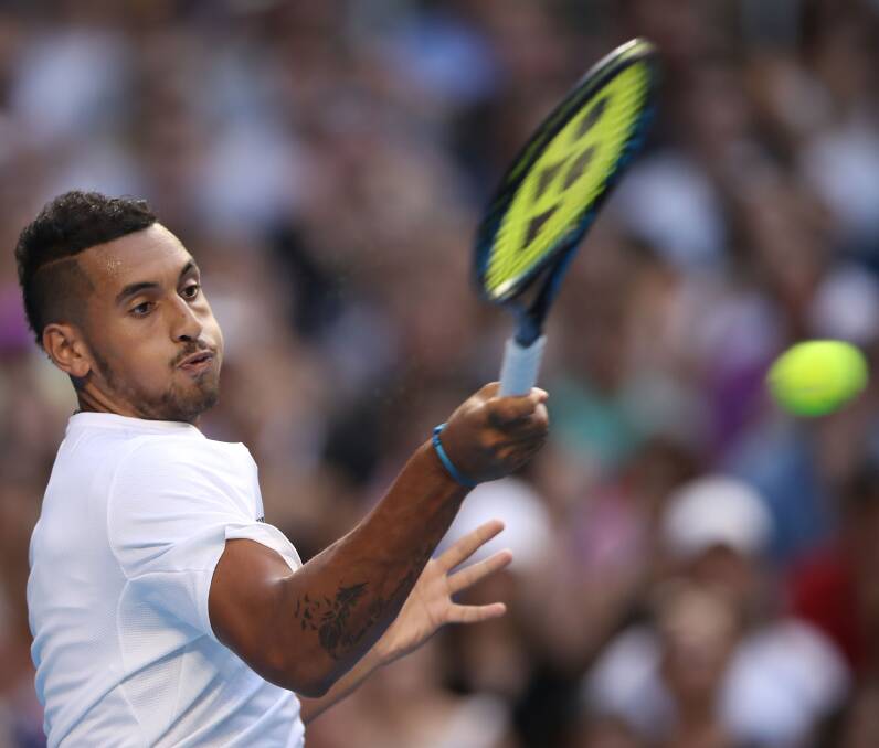 Young players like Nick Kyrgios who enjoy a meteoric rise to fame are often faced with a unique range of dilemmas they need to overcome. Picture: Mark Kolbe/Getty Images