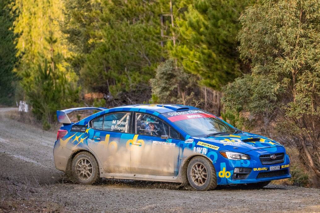 WILD RIDE: The reigning Australian Rally Champions Molly Turner and Bill Hayes took top honours in the Les Walkden Enterprises Mountain Stages Rally last weekend. Picture: Angryman Photography 