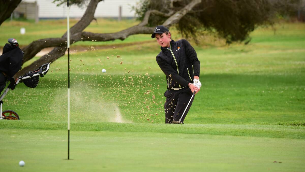 RISING STAR: Ryan Thomas from Prospect Vale put in an excellent showing against amateurs from across the country at the recent Victorian Amateur Championship. Picture: Paul Scambler