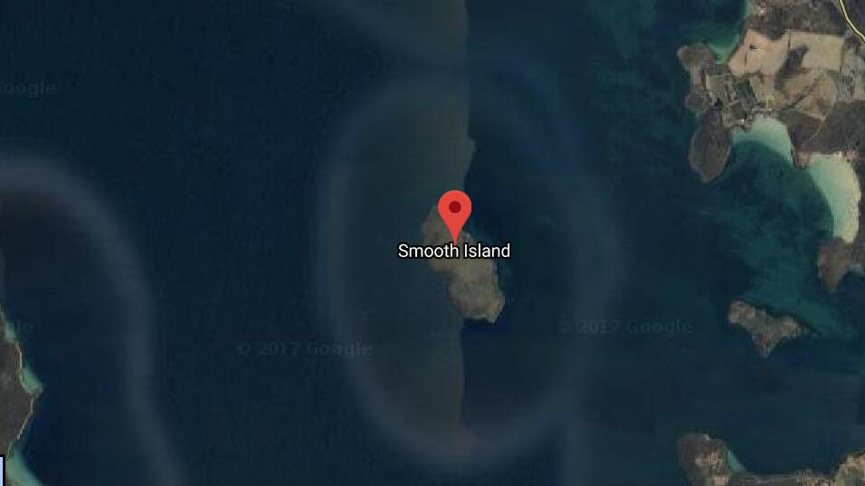 Smooth Island is located near Dunalley in Tasmania's South. Picture: Google Maps