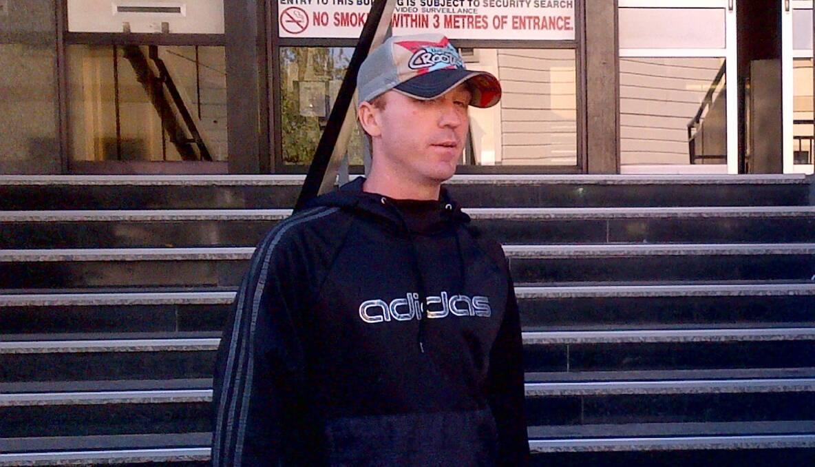 James McCabe at the Launceston Magistrates Court in 2014.