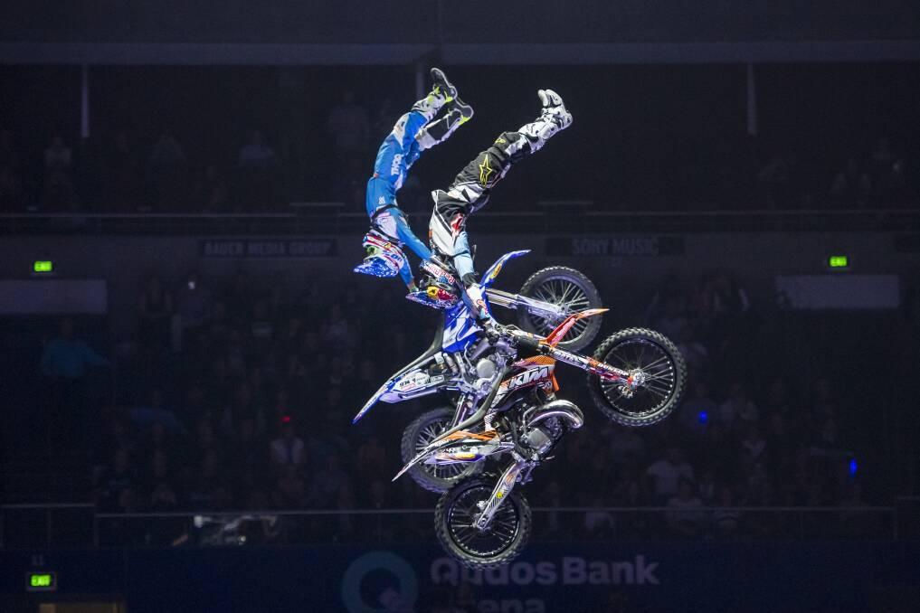 STUNT SHOW: Nitro Circus daredevils will perform in Launceston for the first time on Saturday as part of a 15-stop regional Australia tour. 