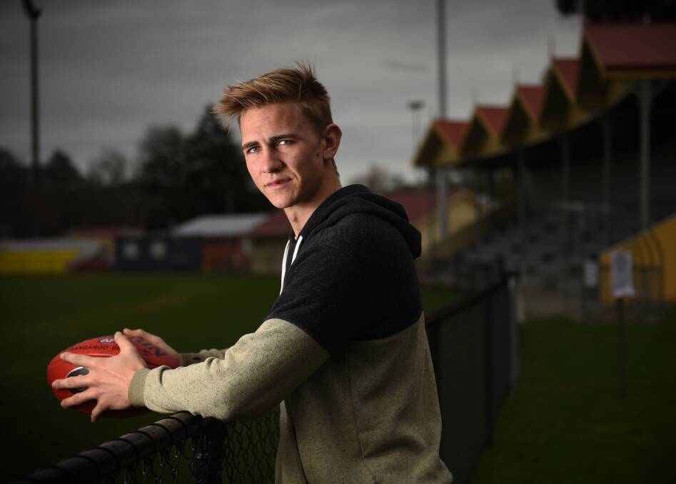 ONE PUNCH: Launceston player William Edmunds was allegedly assaulted during a recent football match. Picture: Scott Gelston