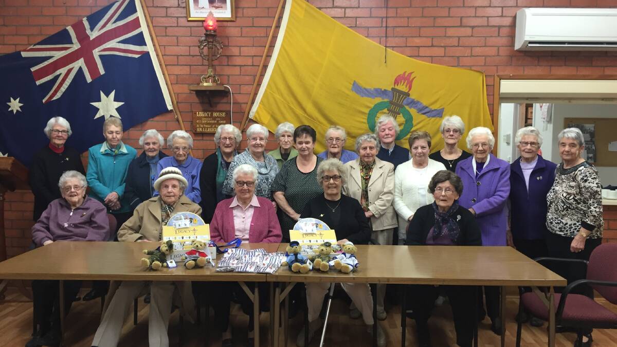 Launceston Legacy members get ready for the National Badge Appeal.