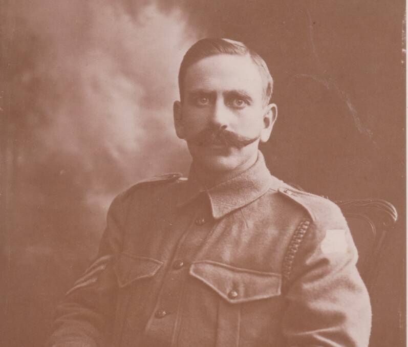 A studio portrait of Acting Sergeant Harold Jack Armitage Harvey. Picture: Supplied