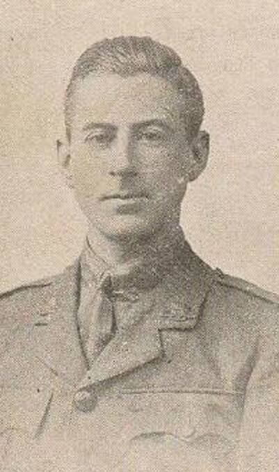 Launceston-born Lieutenant Edmund Bromley King. Picture: Supplied