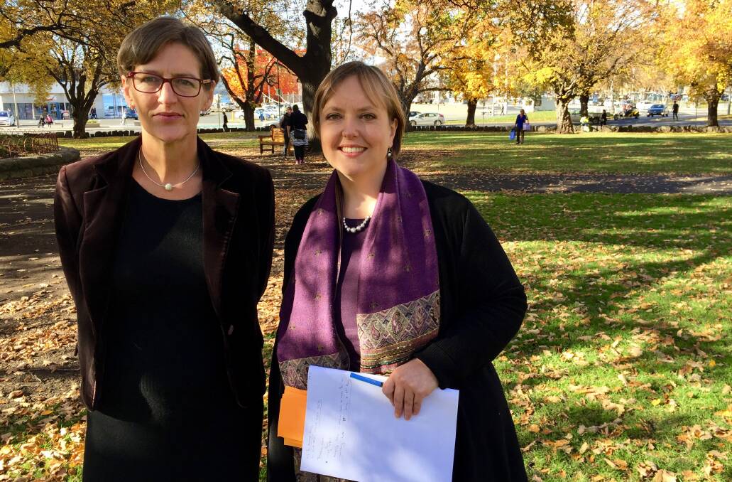 DEBATE: Greens leader Cassy O'Connor and former Premier Lara Giddings will bring on their co-sponsored Voluntary Assisted Dying Bill for Parliamentary debate on Wednesday. 