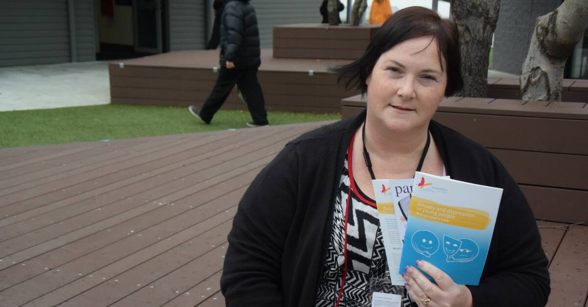 HEALTHY STUDENTS: Senior school nurse Elizabeth Mackay is one of 15 registered nurses working in Tasmanian schools. Picture: Michelle Wisbey