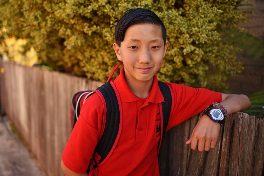 AMBASSADOR: Summerdale Primary School pupil Logan Atkinson, 12, has been named Junior Tasmanian Fred Hollows Ambassador for 2016. Picture: Scott Gelston