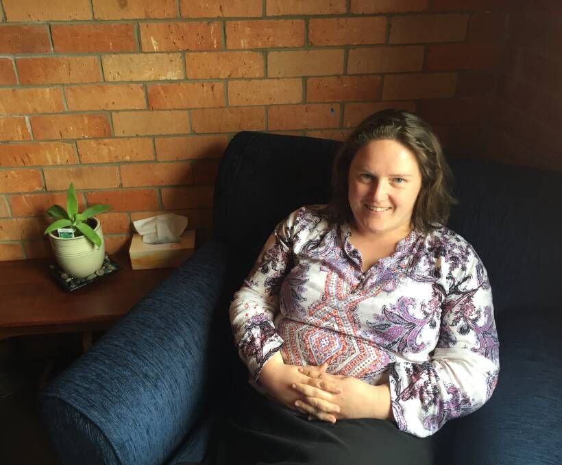 SUPPORTING OTHERS: Launceston-based counsellor Robyn McKinnon specialises in supporting bereaved families grieving perinatal deaths, after she lost her son seven years ago. Picture: Tamara McDonald