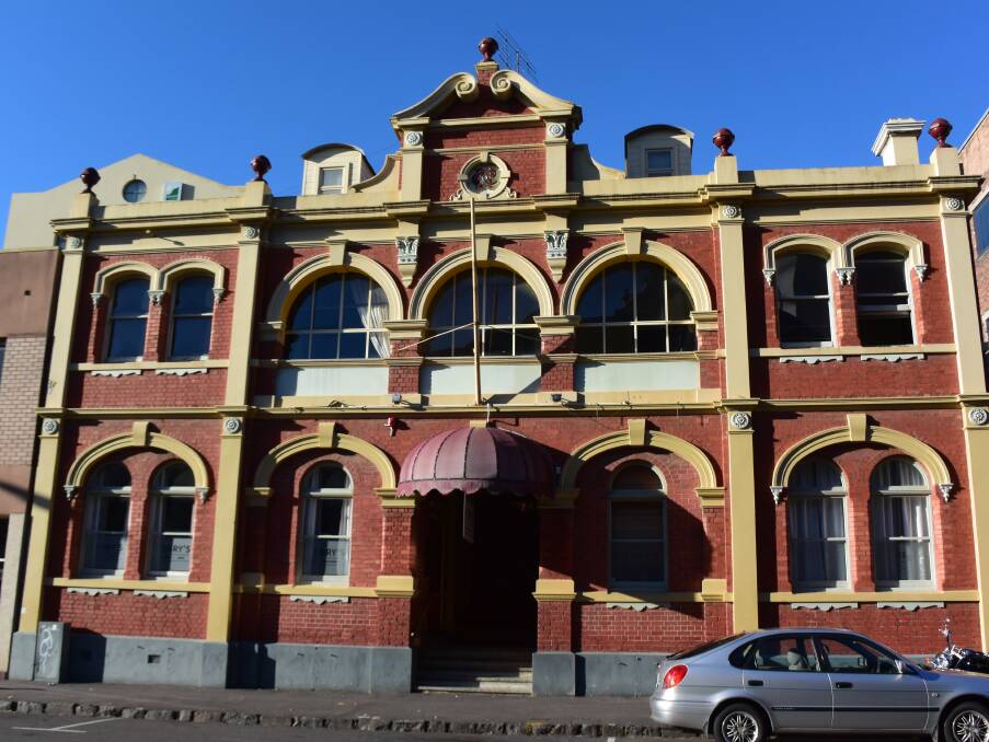 HISTORIC: The Cameron Street building has played an interesting role in Launceston's history, being connected to a bank, the Northern Club and now a bar. 