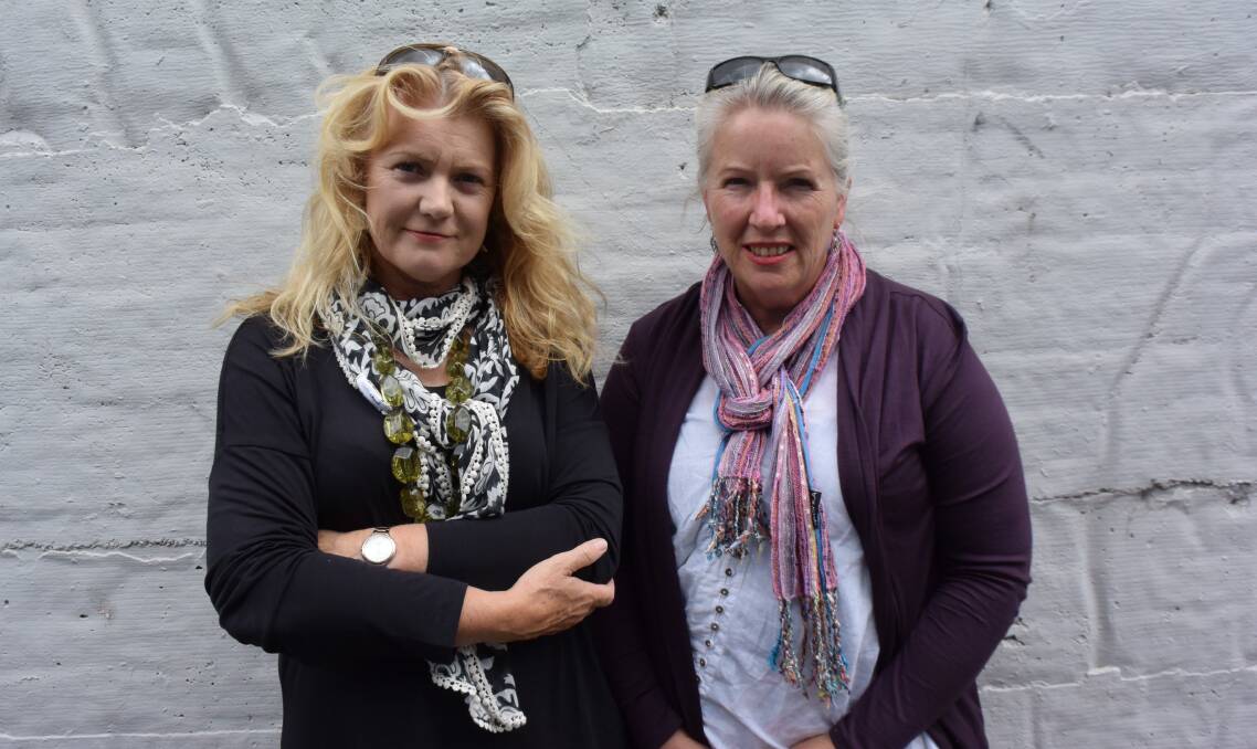 MOVING FORWARD: Mary Binks, of Evandale, with Georgie Blake, of Longford, are starting a support group for partners of people with PTSD. Picture: Tamara McDonald