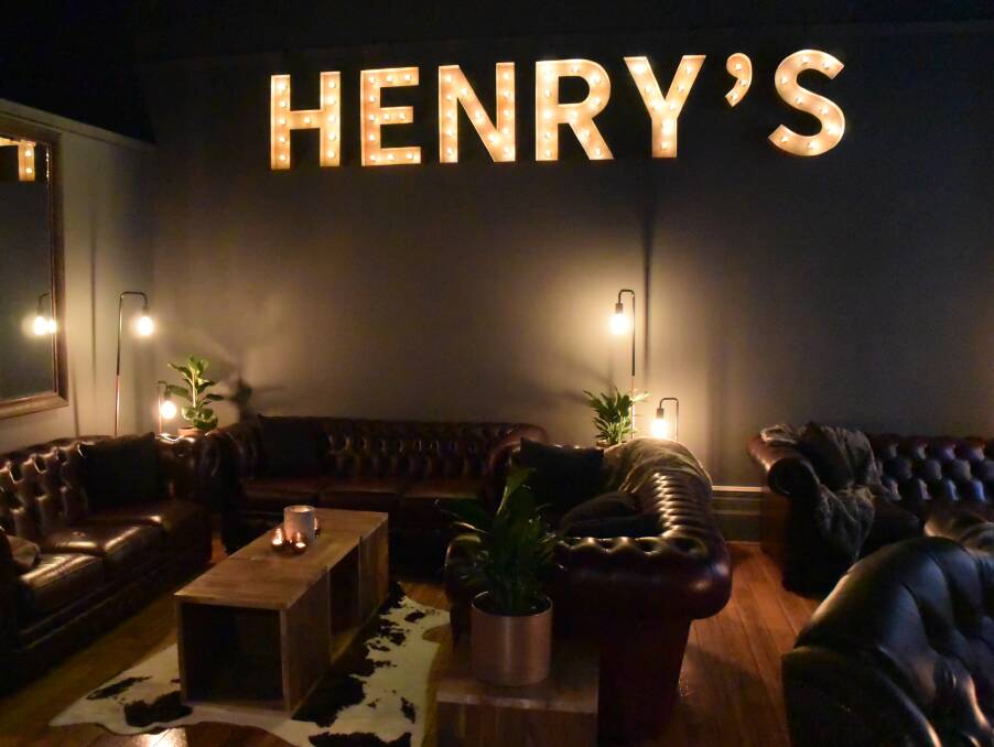 NAMESAKE: A lounge area at the back of the bar. Henry's is named after the Northern Club's first president. Pictures: Tamara McDonald
