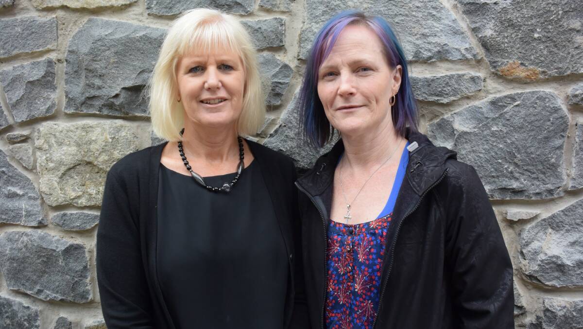 CARE CONTINUES: Tasmanian Health Service Primary Health North area manager Fiona Young and Specialist Palliative Care Service nurse unit manager Kristen Aylmer. Picture: Tamara McDonald