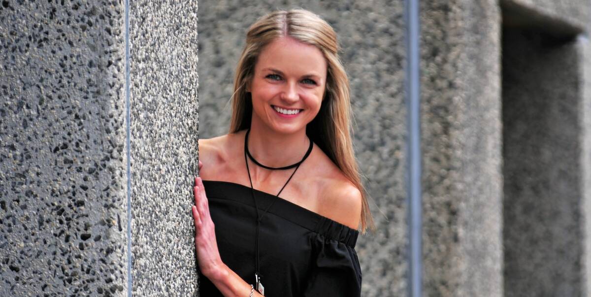 RAISING AWARENESS: Amy Singline, originally from Launceston and now living on the Gold Coast, hopes to start conversations around mental health after experiencing anorexia nervosa. Picture: Phillip Biggs