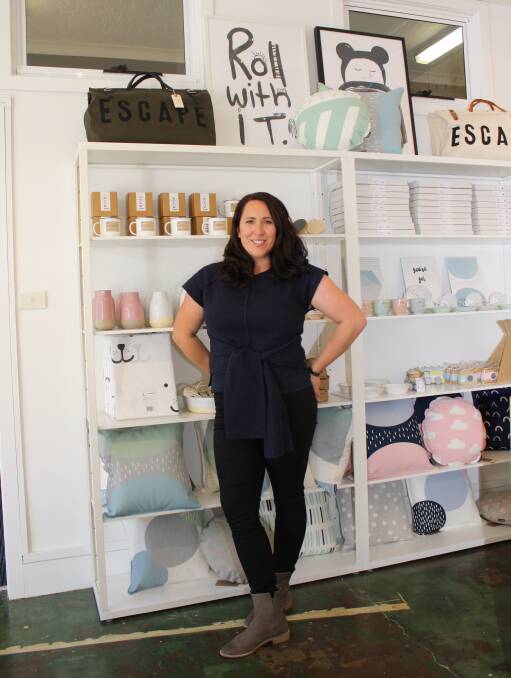 PERSPECTIVE: Westerly owner Zoe Howard also runs a graphic design business in the back of her shop.