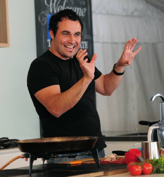 DELICIOUS: Miguel Maestre is on the hunt for the best pie, and he's been impressed by St Helens. 