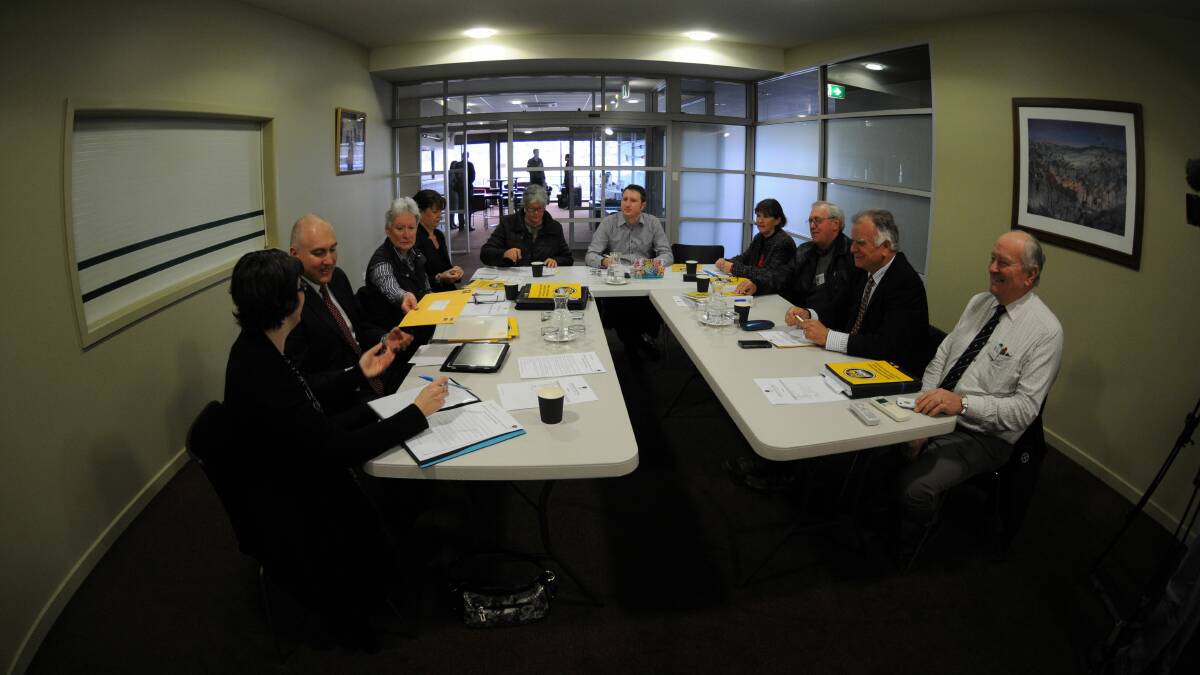 West Tamar Chamber of Commerce member Yvonne Masters meets with other chambers in Tasmania. 
