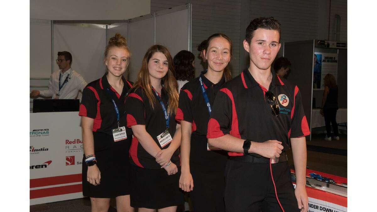 School teams from around Australia compete in the F1 in Schools national final at Door of  Hope