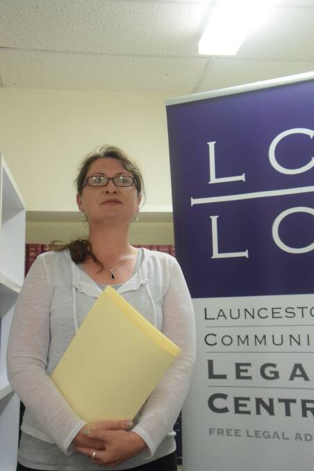 WELFARE: Launceston Community Legal Centre welfare officer Emma Smith says her debt case load has doubled following the Centrelink debt fiasco. Picture: Chris Clarke