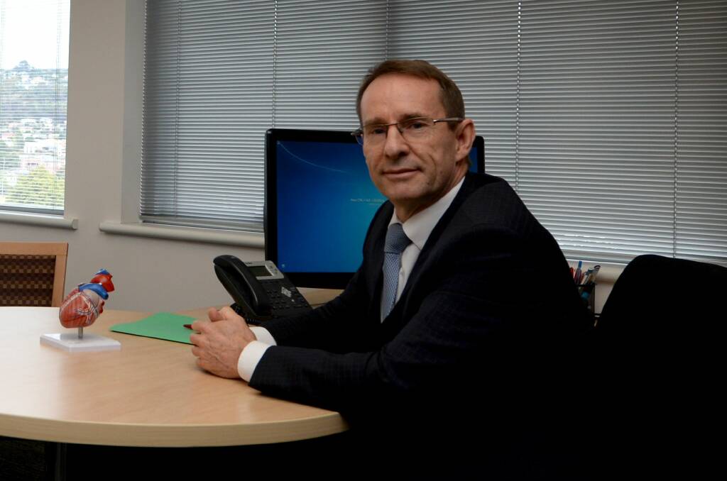 Launceston cardiologist Dr Geoff Evans.