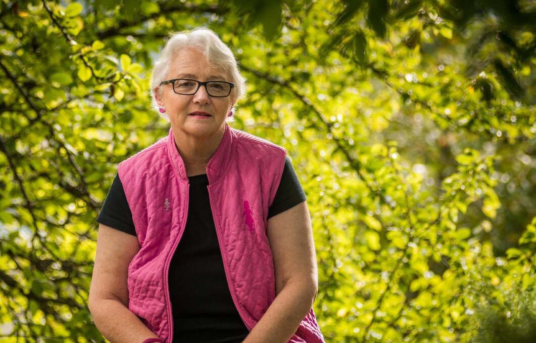 SUPPORT: Mandy Forteath became involved with Breast Cancer Network Australia when she was diagnosed in 2004. Picture: Phillip Biggs