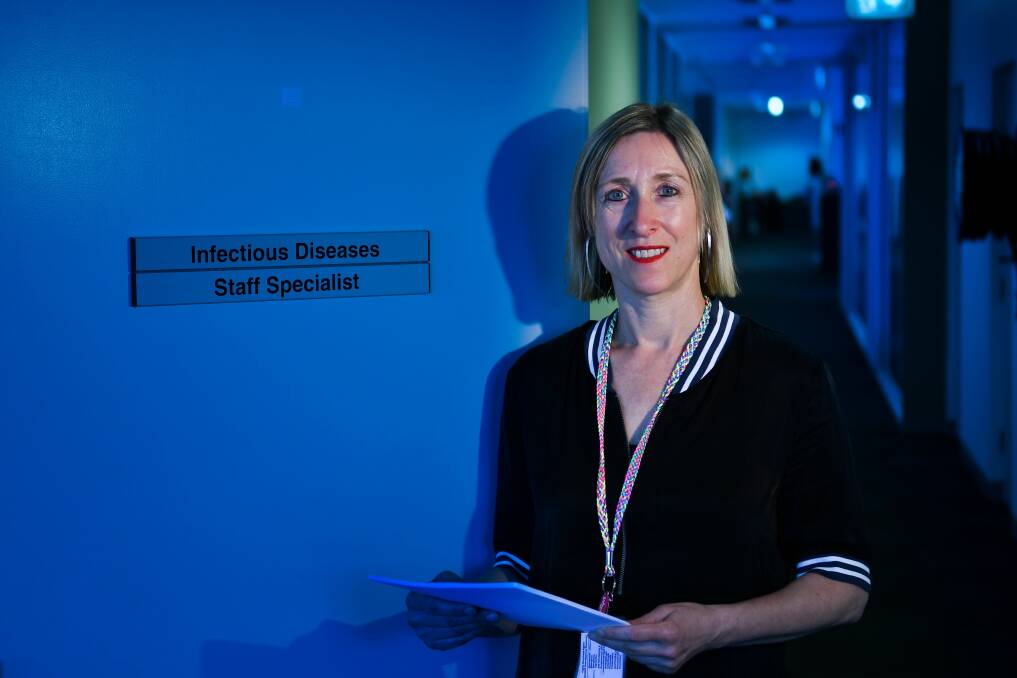 Q&A: Dr Katie Flanagan is an infectious diseases specialist based at Launceston General Hospital. Picture: Scott Gelston