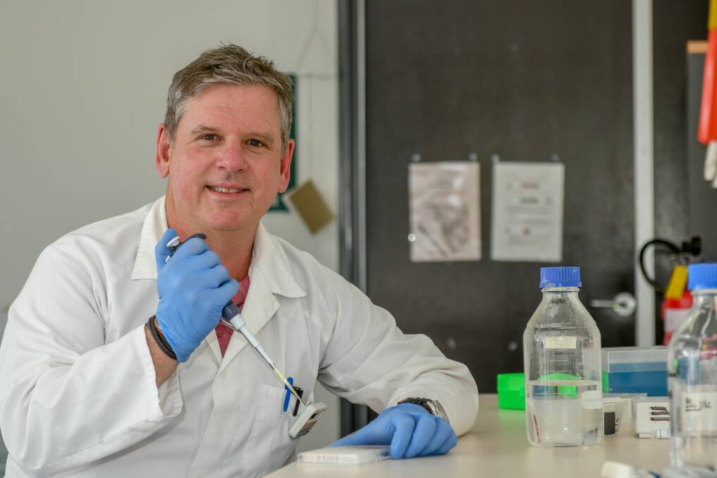 RESEARCH: Dr Stephen Myers will collect skeletal muscle with the help of surgeons and nurses at the LGH next year to study zinc transporters in the cells. Picture: Phillip Biggs