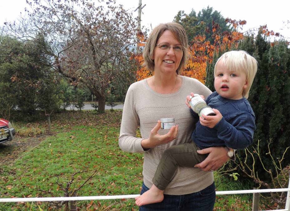 Meagan Eyles, with her son Clarry, 22 months. Picture: Carly Dolan