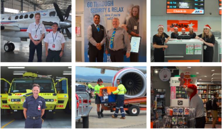 Christmas just another day for Launceston Airport staff