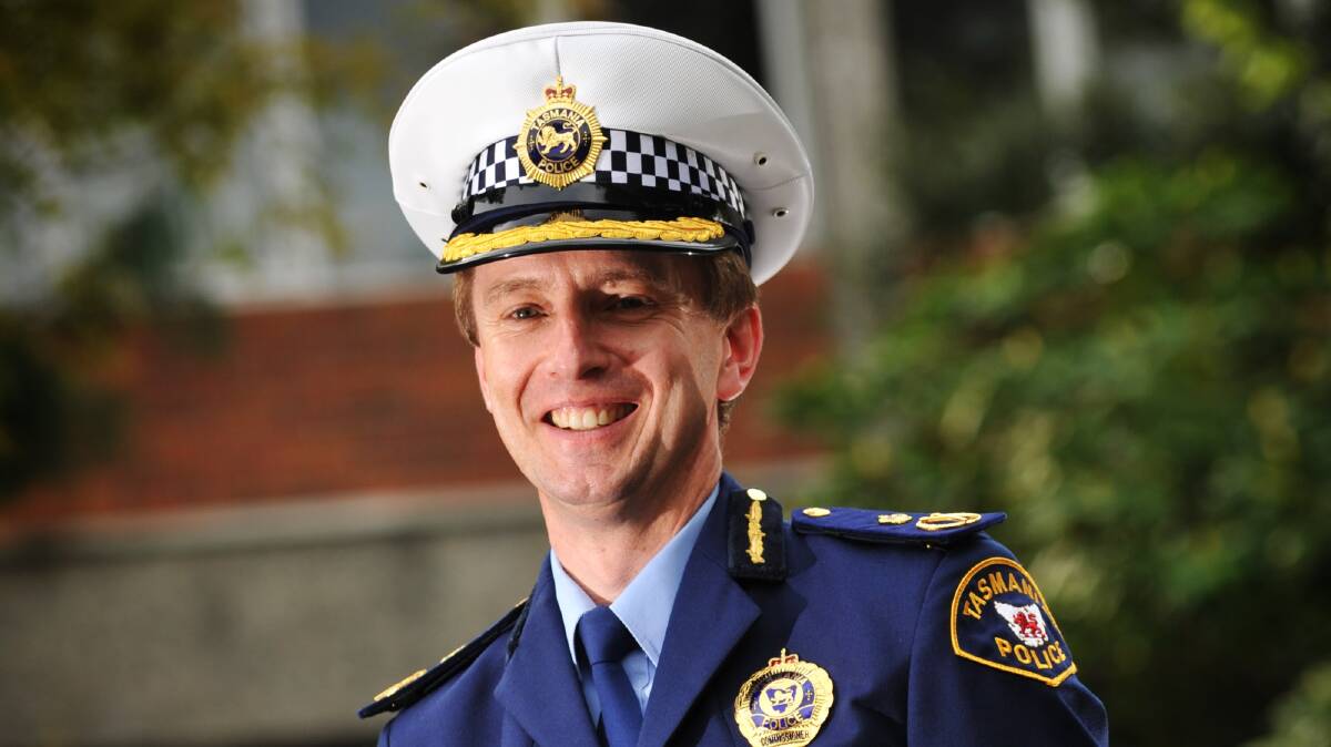 CRACK DOWN: Police Commissioner Darren Hine hopes the new TV ads will stop family violence before it starts. 