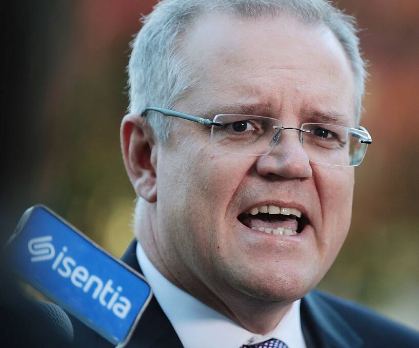 JOBS AND GROWTH: Treasurer Scott Morrison said Tuesday's budget was "not an ordinary budget" but focused on employment.