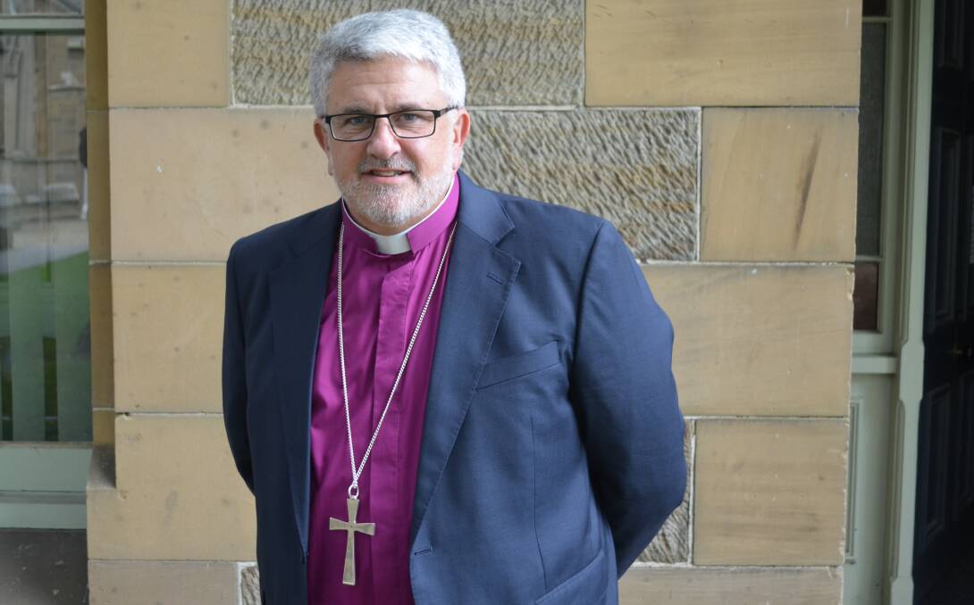REBUILDING TRUST: Newly installed Bishop Richard Condie says his job is to rebuild trust in the Anglican church. Picture: Georgie Burgess