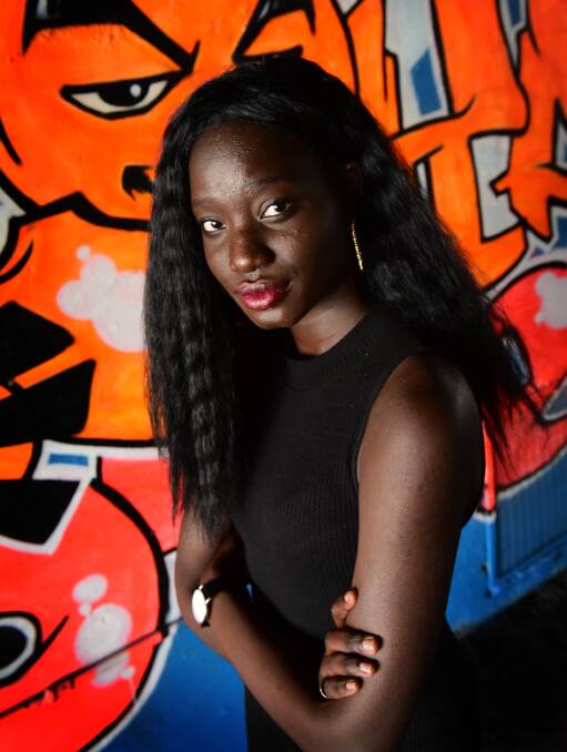 OPPORTUNITY CALLING: Roda Alfred has a chance to make her dream of becoming a model a reality at an international competition in September. Picture: Paul Scambler 