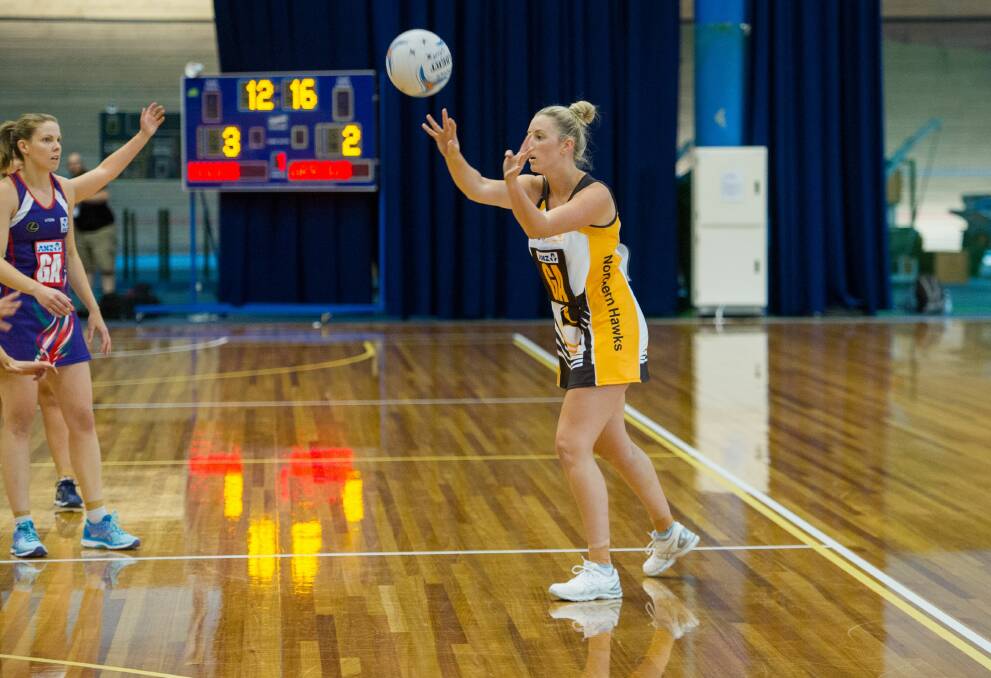 RETURNING: Northern Hawks shooter Danni Pickett returns to the line-up this weekend against Karana.