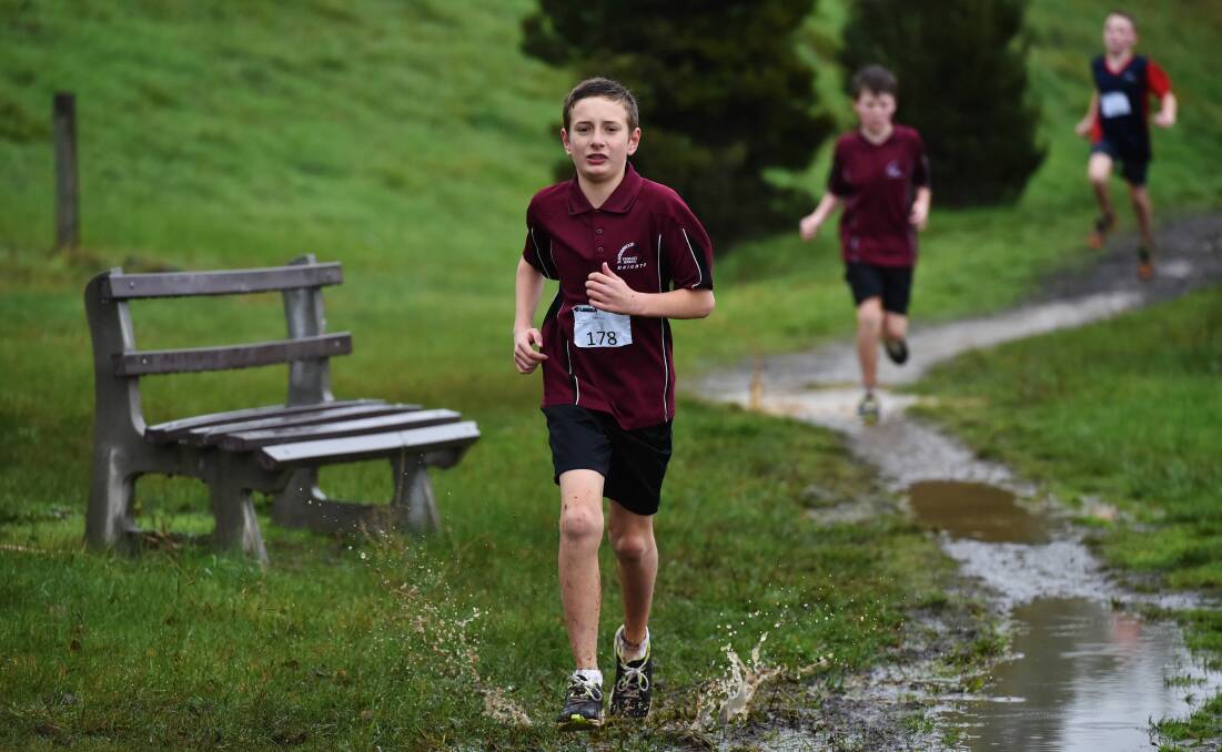Runners at last year's LSSSA cross country carnival.