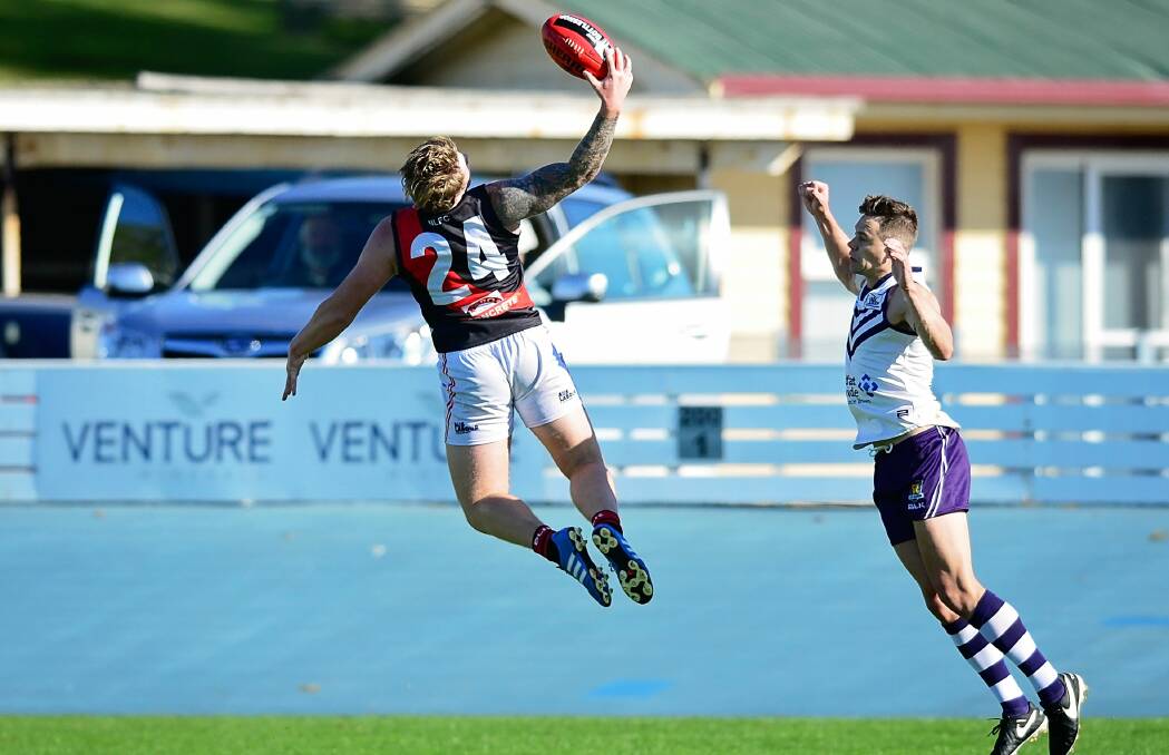 RETURNING: Northern Bombers defender Stephen Heppell is back from suspension and available for selection for the local derby clash against the Blues. Picture: Phil Biggs